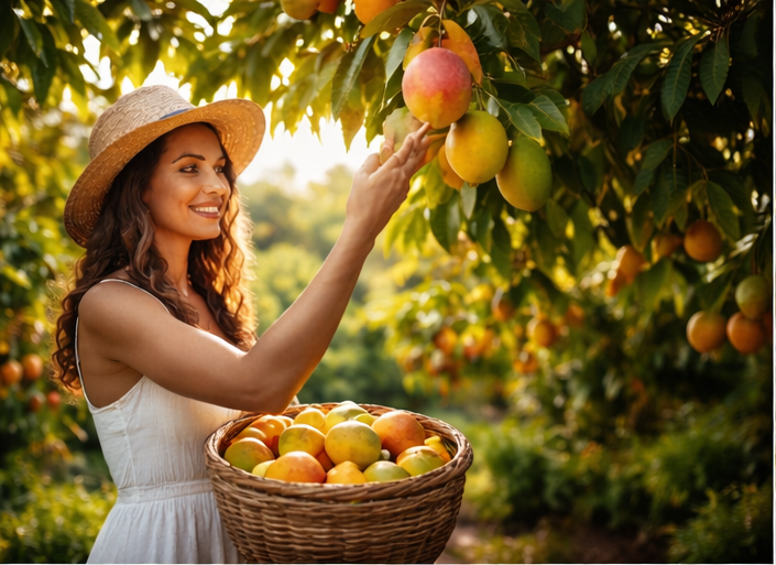 Sonhar colhendo manga