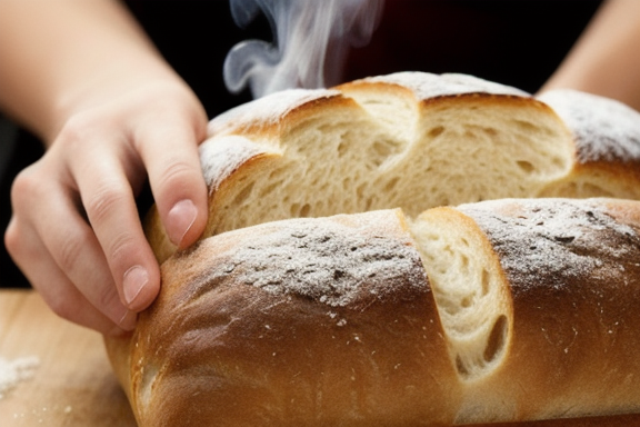 Sonhar com pão fresco