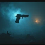 Arma de Fogo flutuando