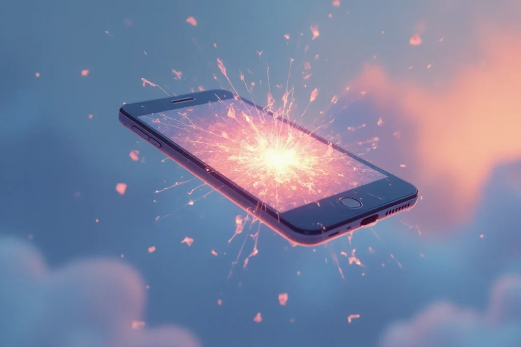 Sonhar com Celular Quebrado