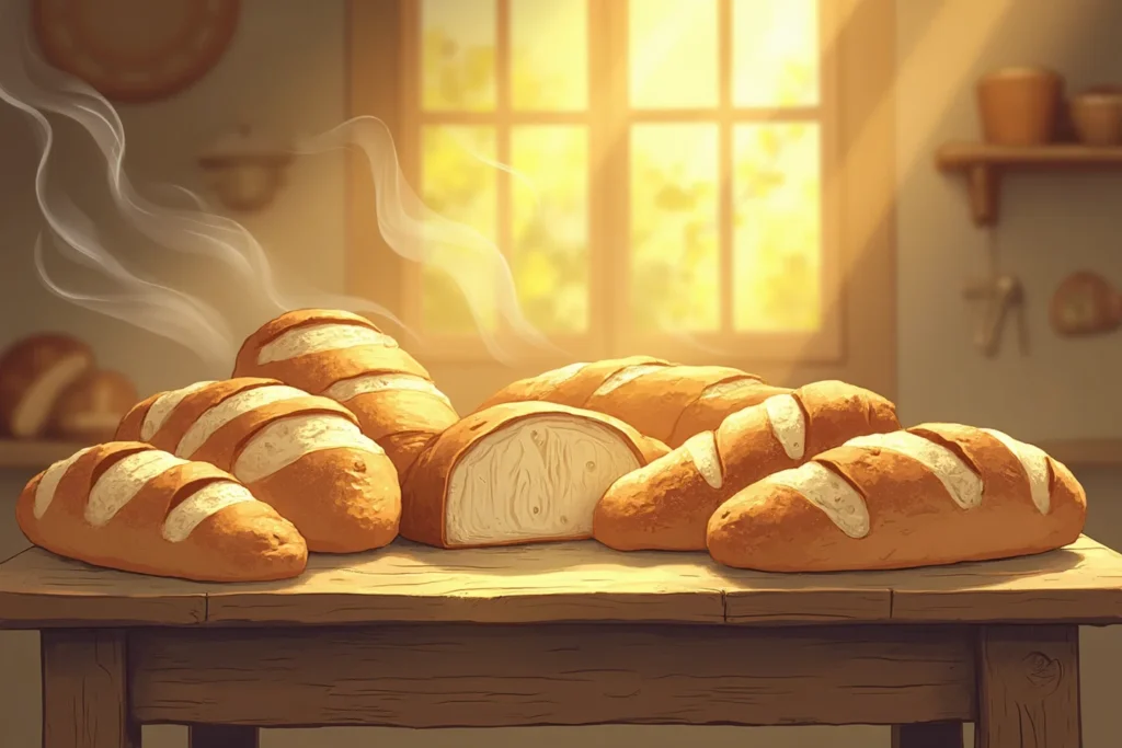 Sonhar com Pães Grandes