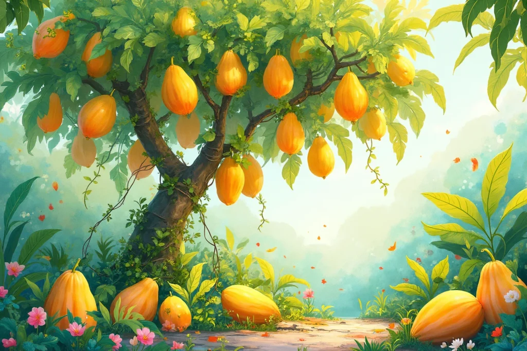 Sonhar com Pé de Mamão