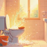 Sonhar com privada suja